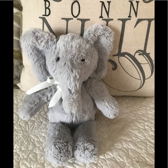 pottery barn stuffed elephant